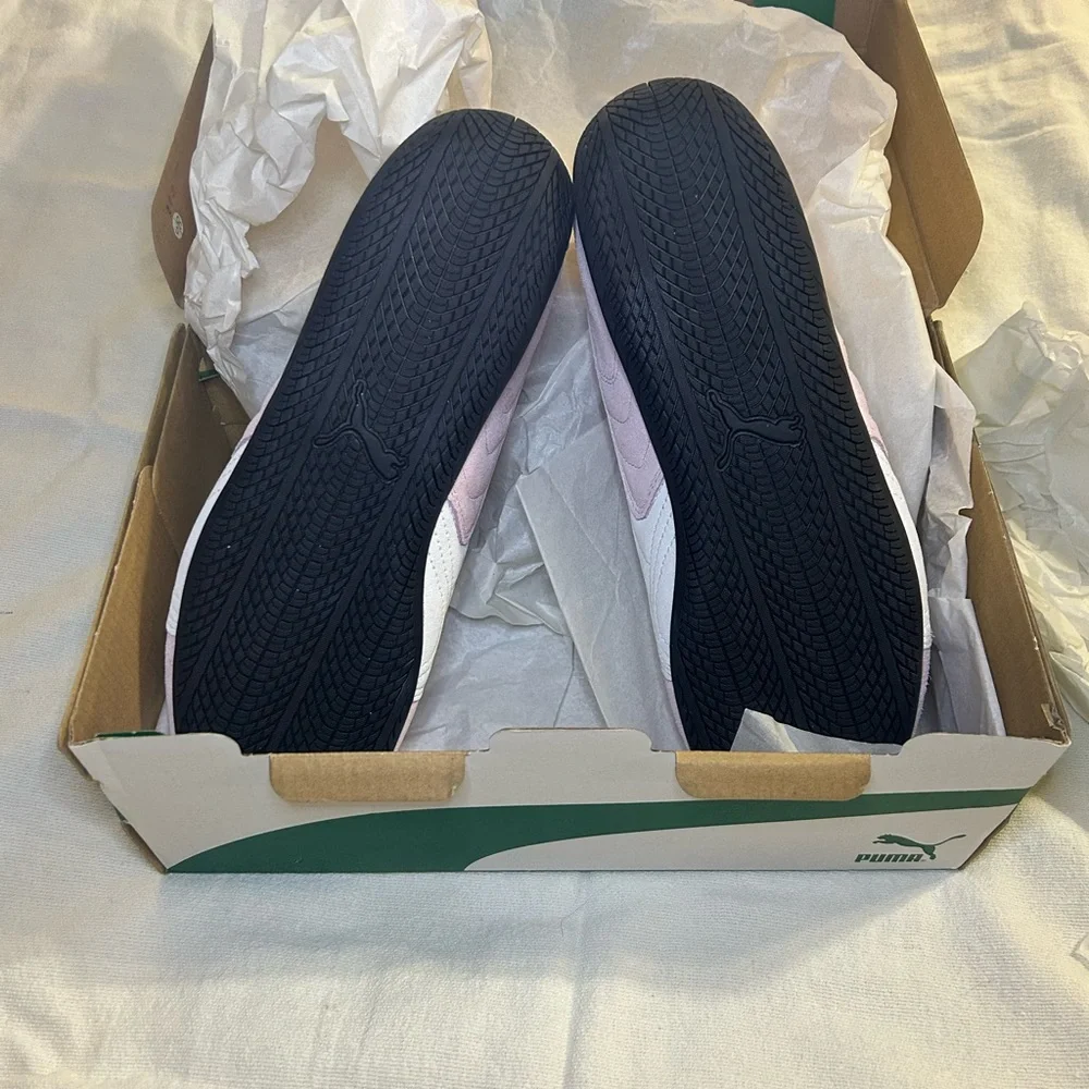 Puma  Pink and White Sneakers - Picture 3 of 5